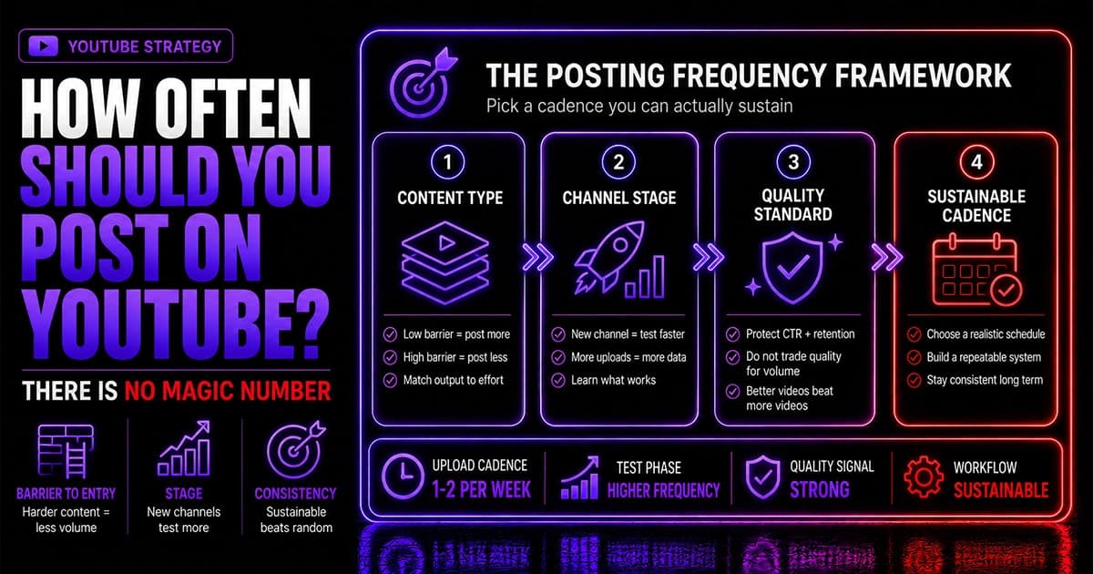 How Often Should You Post on YouTube?