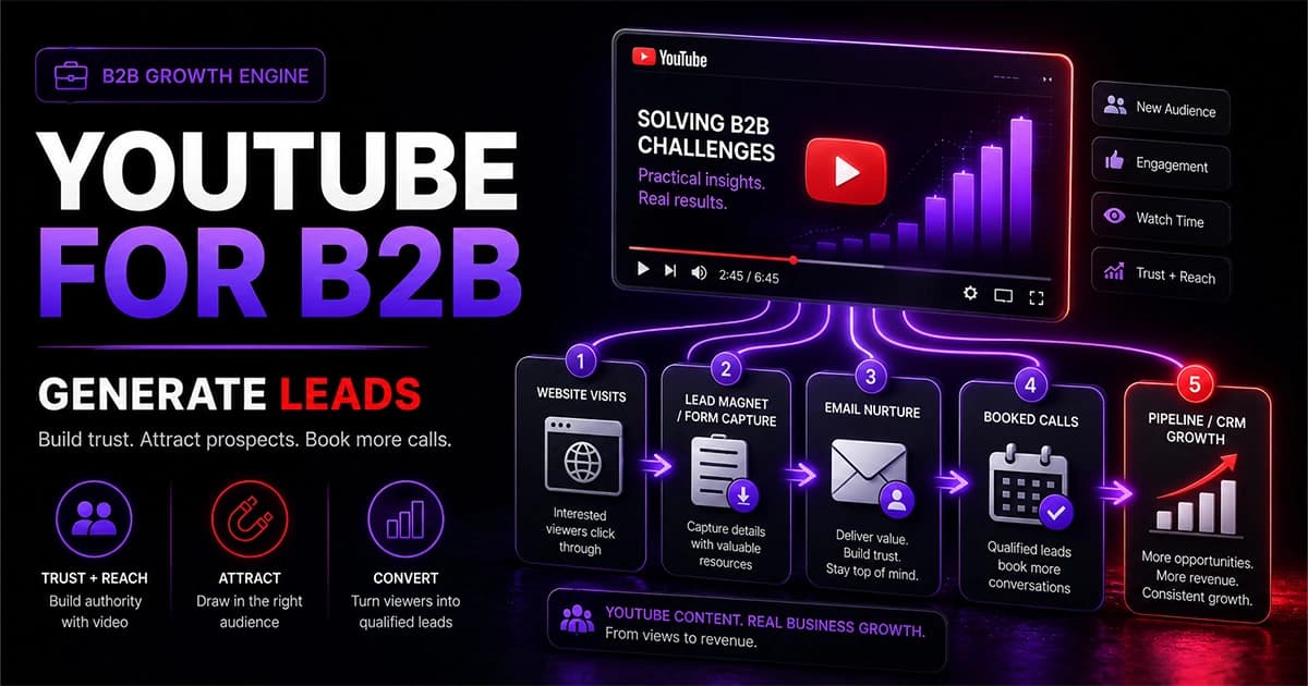 YouTube for B2B: How Businesses Use the Platform to Generate Leads